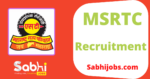 MSRTC recruitment
