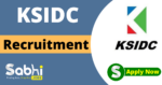 KSIDC recruitment
