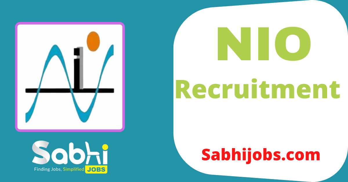 NIO recruitment
