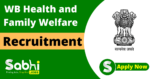 WB Health and Family Welfare Recruitment
